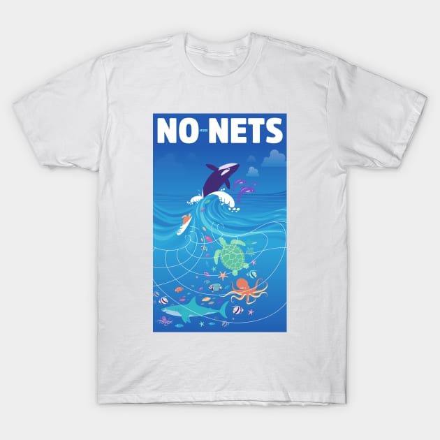 No more nets T-Shirt by Sugar & Bones